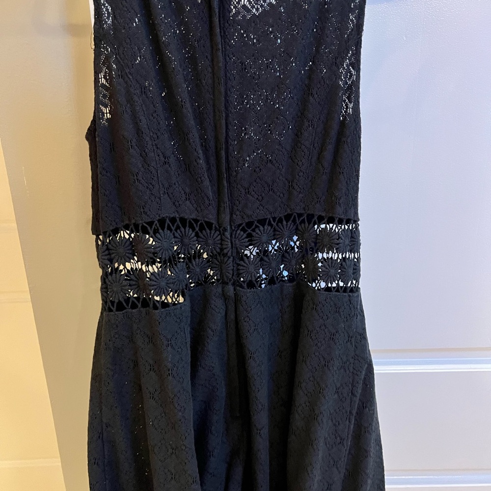 Black Mini Cutout Dress